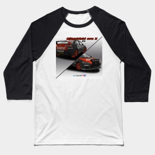 Mitsubishi evo X 00 R4 Baseball T-Shirt